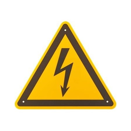 VDE Warning Sign 200 X 200 Mm